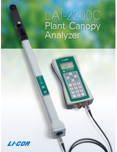 LAI-2200C Plant Canopy Analyzer