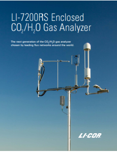 LI-7200RS Enclosed CO2/H2O Gas Analyzer