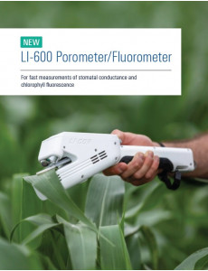 Компания LI-COR запускает новейший портативный порометр / флуориметр LI-600