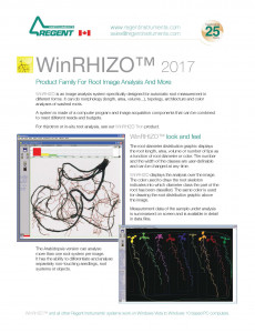 Система анализа морфологии корней растений WinRHIZO, Regent Instruments