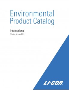 Каталог LI-COR Environmental 2022