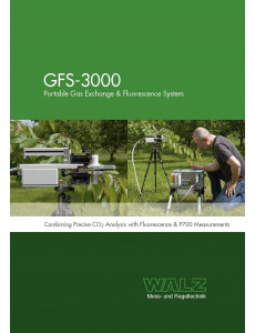 Система измерения газообмена растений и флуоресценции хлорофилла GFS-3000, Walz