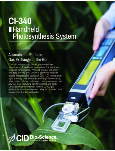 Система измерения газообмена растений и флуоресценции хлорофилла CI-340, CID Bio-Science