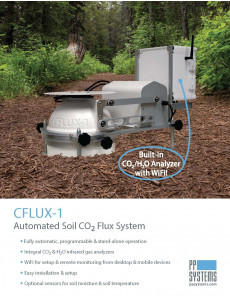 Система измерения газообмена почв CFLUX-1, PP Systems