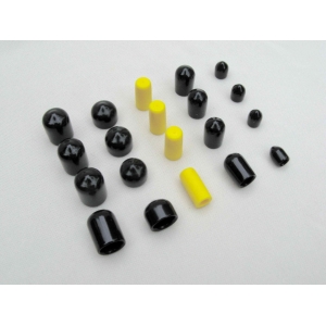 CAP10-Black – крышка для пробирок (черная, 100 шт.)