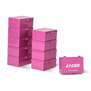 Розовый бокс для инкубации блоттинговых мембран, размер - S, 10 шт./уп.