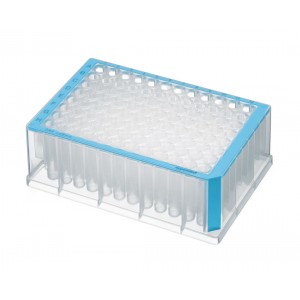Deepwell 96/1000 мкл – планшет, DNA LoBind®, прозрачные лунки, LoBind®, PCR clean, синий, 20 шт. (5 пак. × 4 шт.)