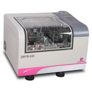 ZWYR-240 Set №1 — шейкер-инкубатор, 69 л, ампл. 1-50 мм, 30-400 об/мин, от +4 до +60°С, платформа 400×370 мм