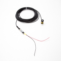 LI-210R-SMV-15 – фотометрический датчик со стандартизованным милливольтным выходом, тип соединения - зачищенные контактные провода. В комплект поставки входит соединительный кабель 15м., LI-COR