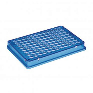 Планшет twin.tec®, 96 лунок, с юбкой, 150 мкл, PCR clean, синий, Eppendorf