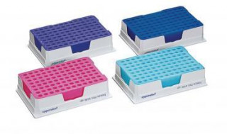 PCR-Cooler 0,2 мл – стартовый набор штативов-охладителей для ПЦР (1 розовый, 1 синий), Eppendorf
