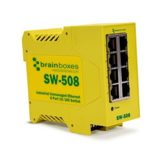SW-508 — сетевой коммутатор на 8 портов, BrainBoxes