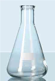 Колба Эрленмейера 100 мл, стекло, до 500°C, узкое горло, 10 шт./уп., DWK Life Sciences