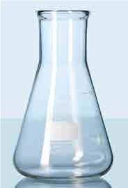 Колба Эрленмейера 100 мл, стекло, до 500°C, широкое горло, 10 шт./уп., DWK Life Sciences