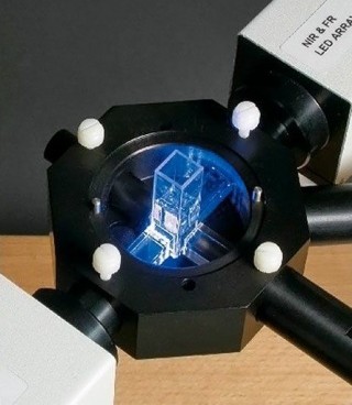 Измерительный модуль с синей измерительной подсветкой и дальним красным светом, Heinz Walz GmbH